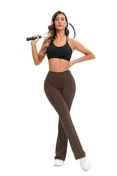 パンツ taara clothing Flare Leggings nkd-cross-waist-flared-